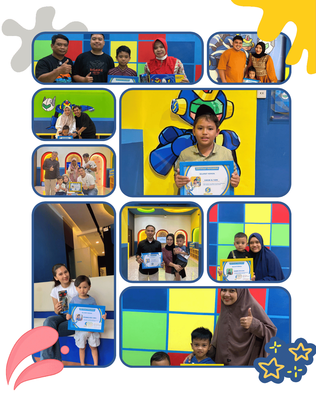 momen bahagiax jagoan ayah dan bunda